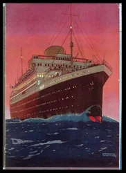 Liner M.V. Alcantara til søs, 1928